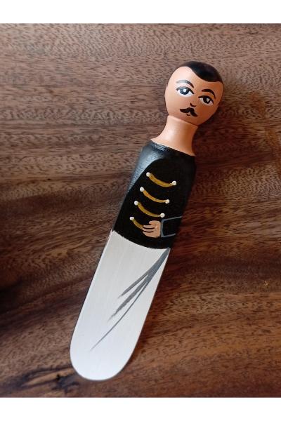 Door Stopper - Arachchi in black and White outfit 